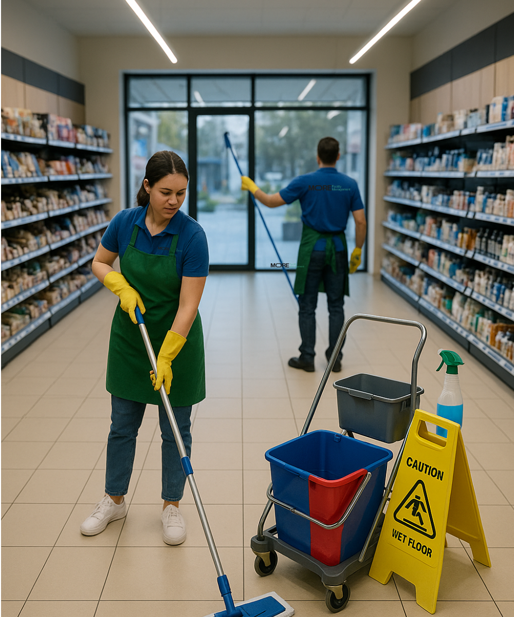 Ladenreinigung Hannover – Sauberkeit für Einzelhandel, Filialen & Verkaufsflächen